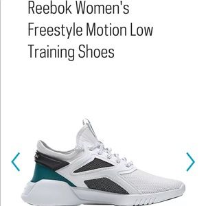 (2 FOR $60) White Reebok trainers / running shoes